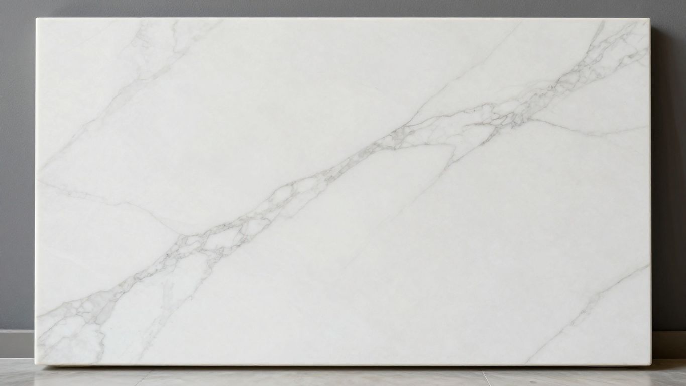 Thassos white marble tile sketch