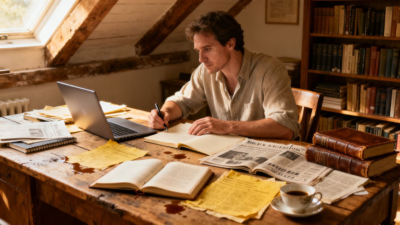 From Journalist to Novelist: The Natural Evolution of a Storyteller