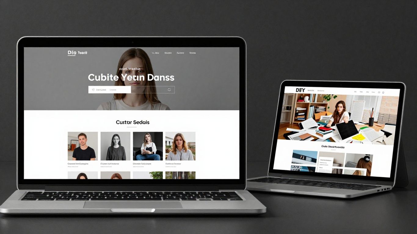 Custom website vs. DIY website comparison
