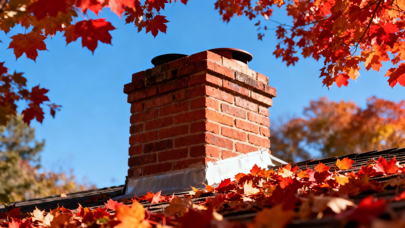 Chimney inspection in Georgia and Tennessee during fall.