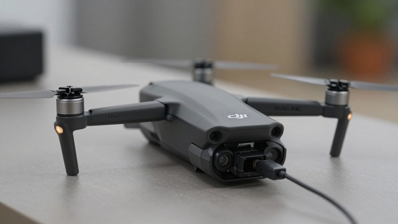 DJI Mini 4K drone battery charging