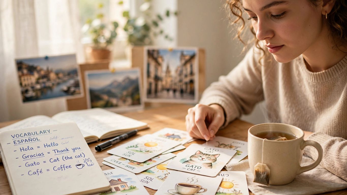 How to Use AI Image Generators to Create Visual Memory Aids for Vocabulary