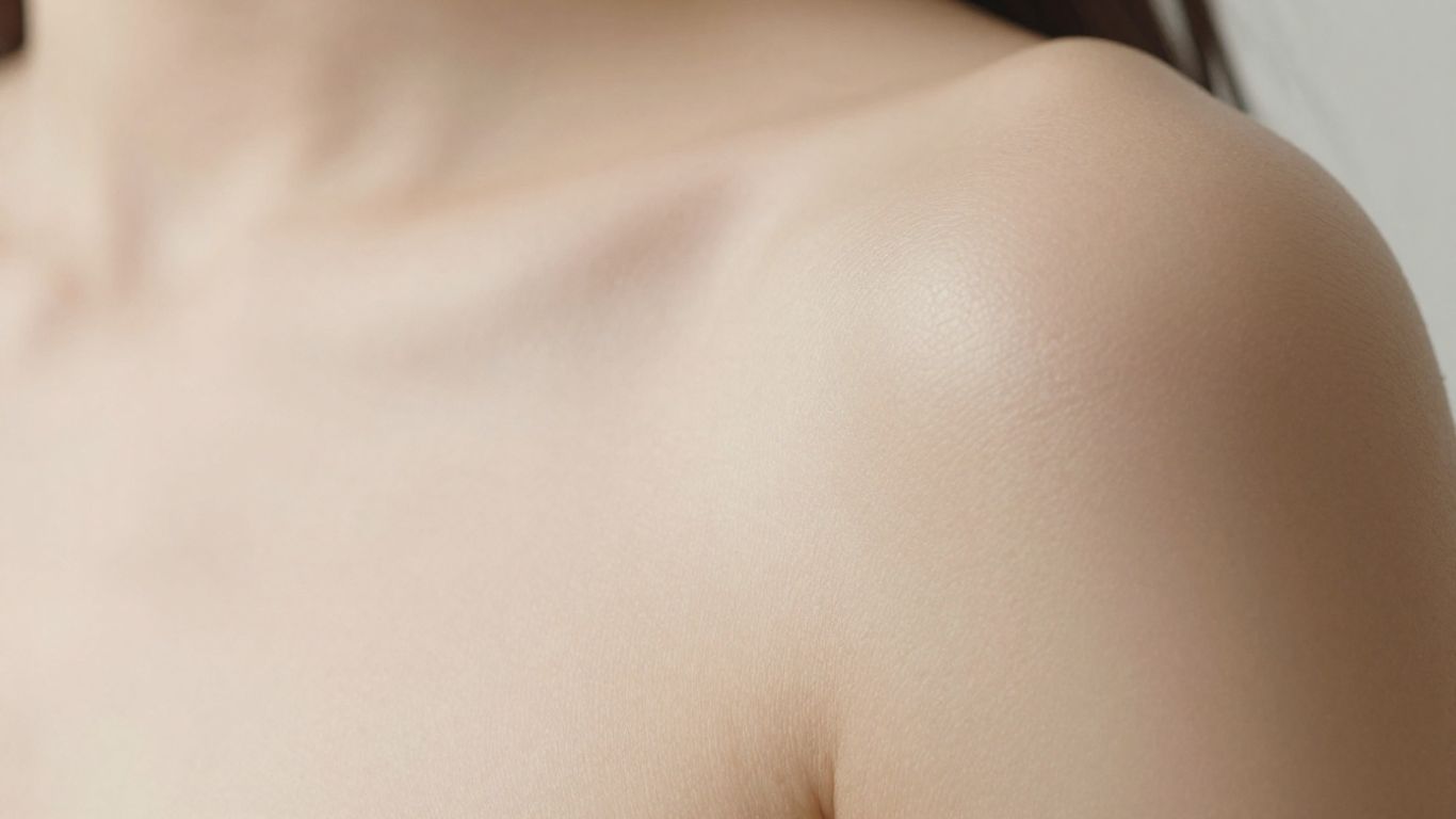 Close up of textured skin surface