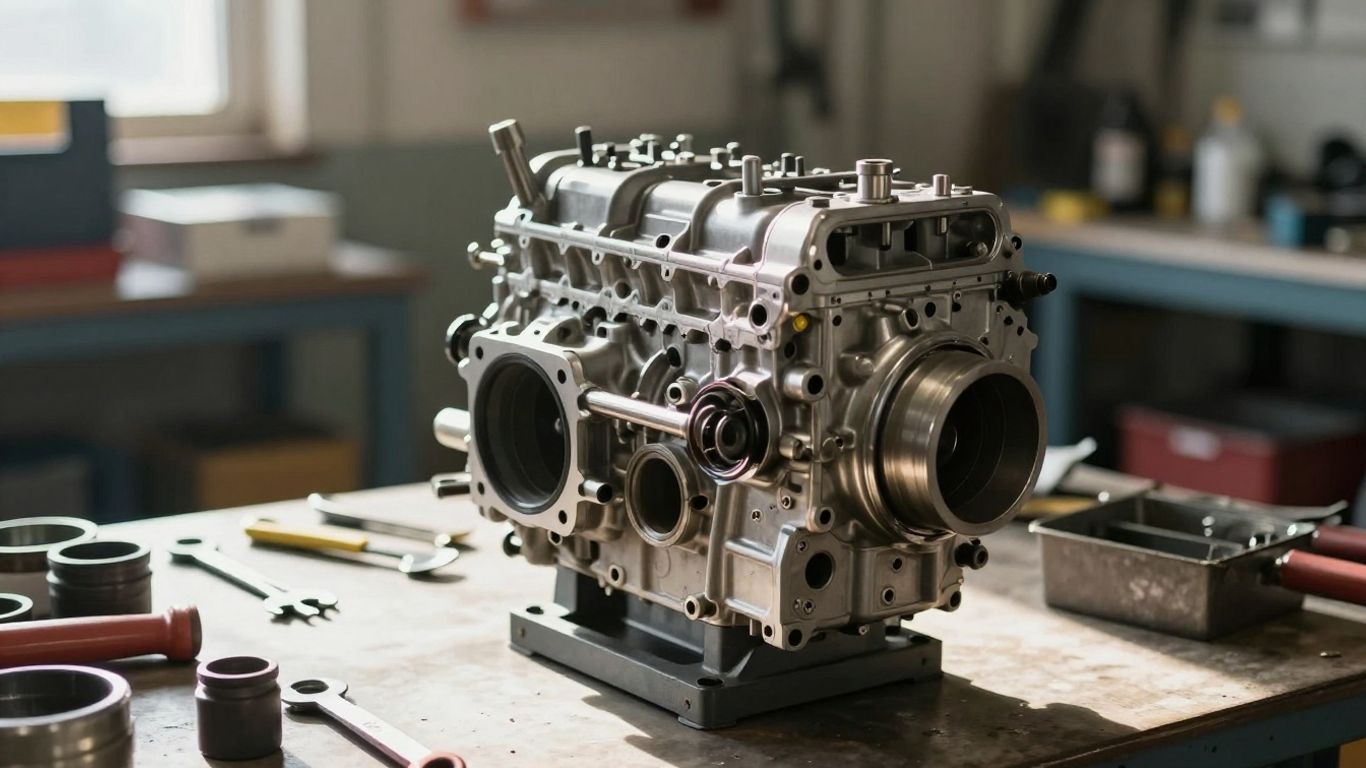 Reconditioned engine ready for pickup in Penrith.