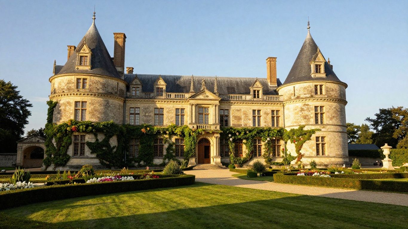 Historic châteaux providing prestige and privacy