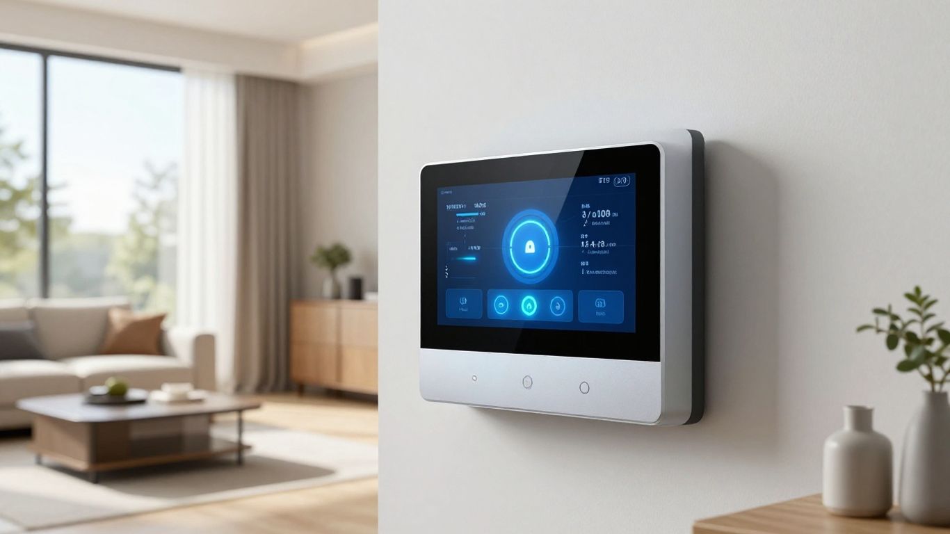 Maison moderne avec gestion d'énergie simplifiée par Comwatt.