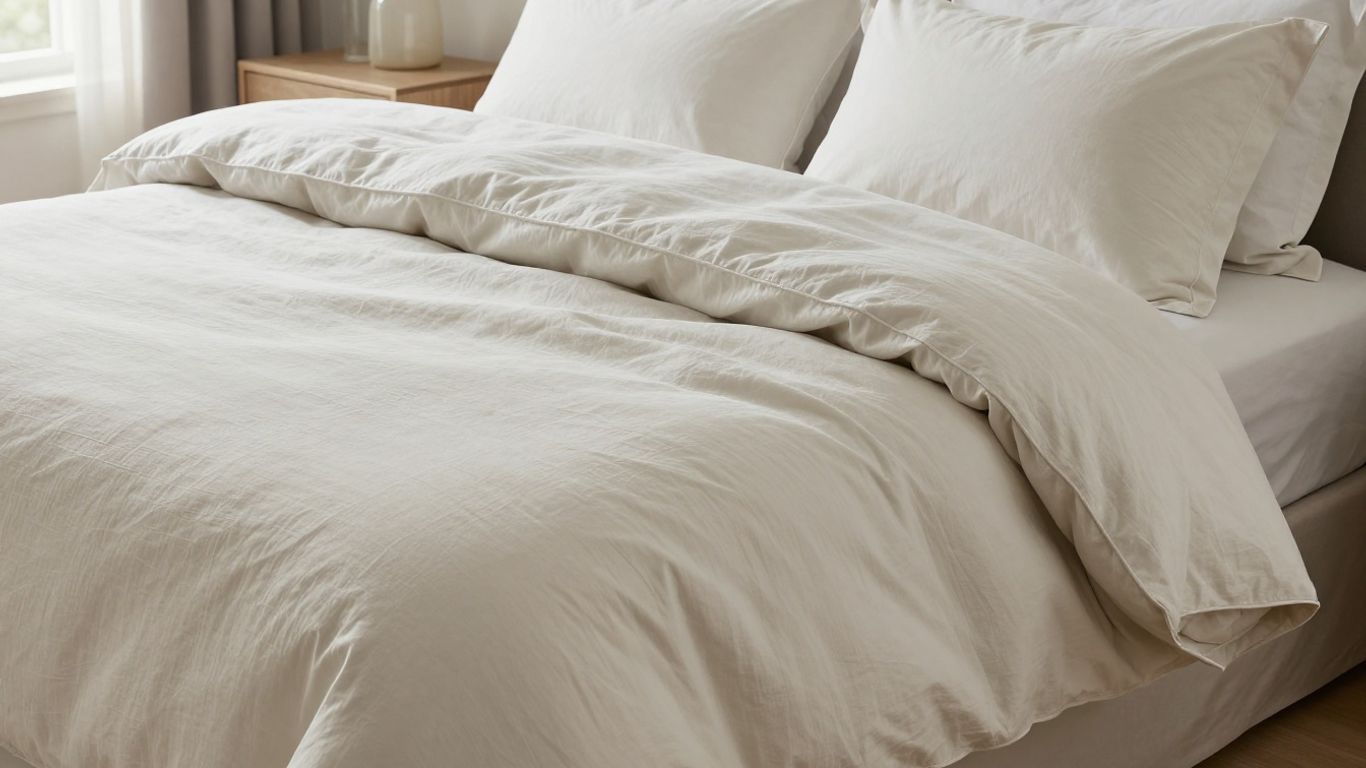 Luxurious Brooklinen bedding set on a neatly made bed.