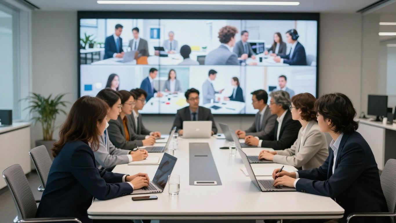 Diverse remote team