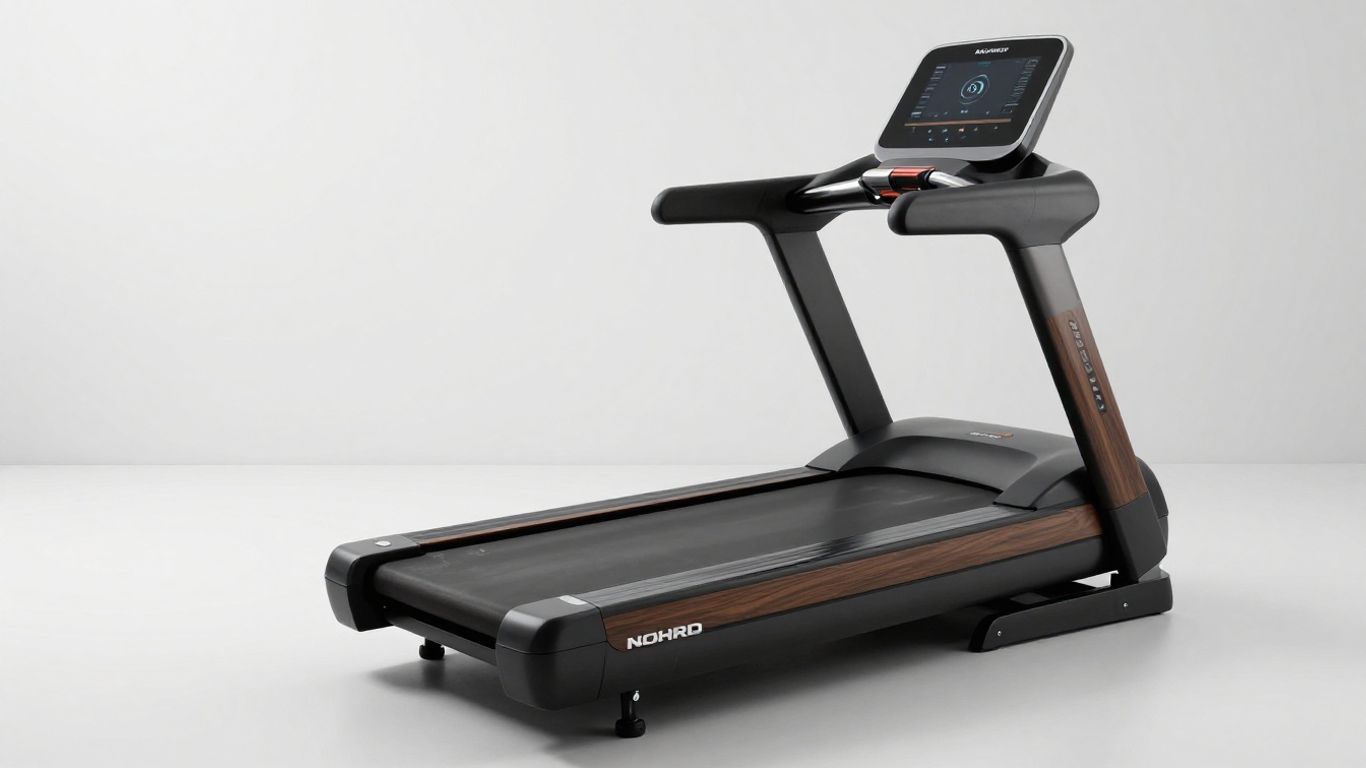 NOHRD Sprintbok curved treadmill in a modern gym.