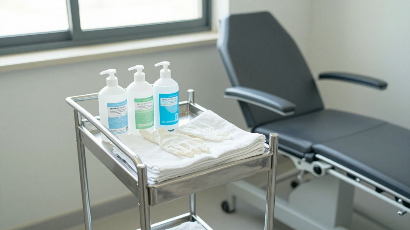 Protocole d'hygiène dans un cabinet médical