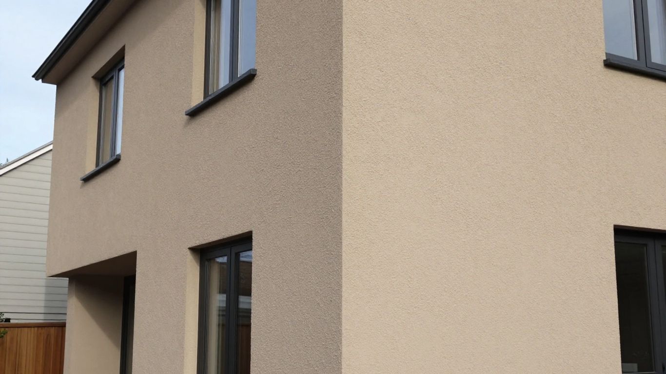 Modern Bristol home with new external render.