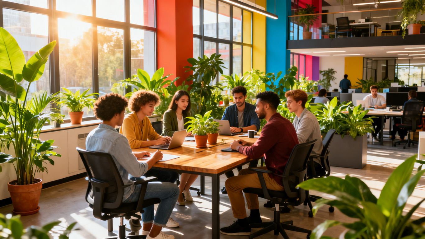 Amazon Leadership Principles innovation culture office collaboration