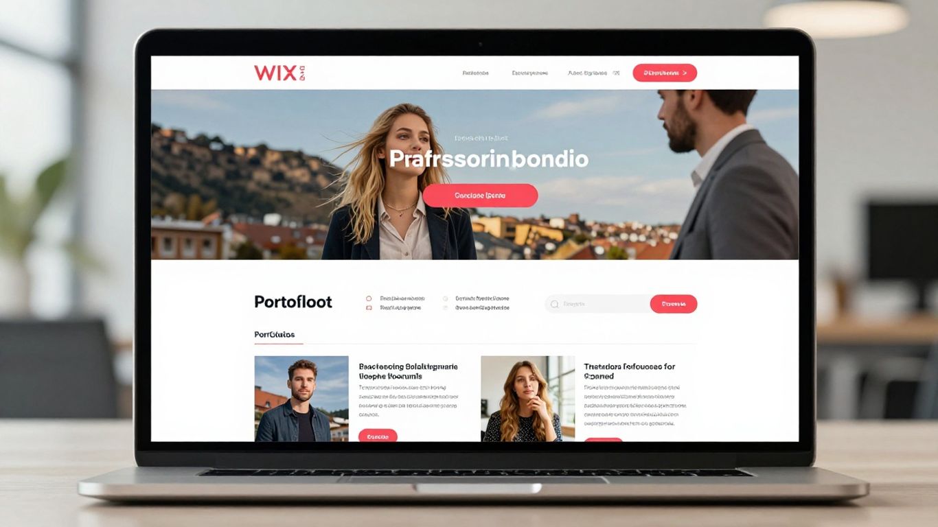 Darmowa strona Wix dla twórców portfolio i bloga