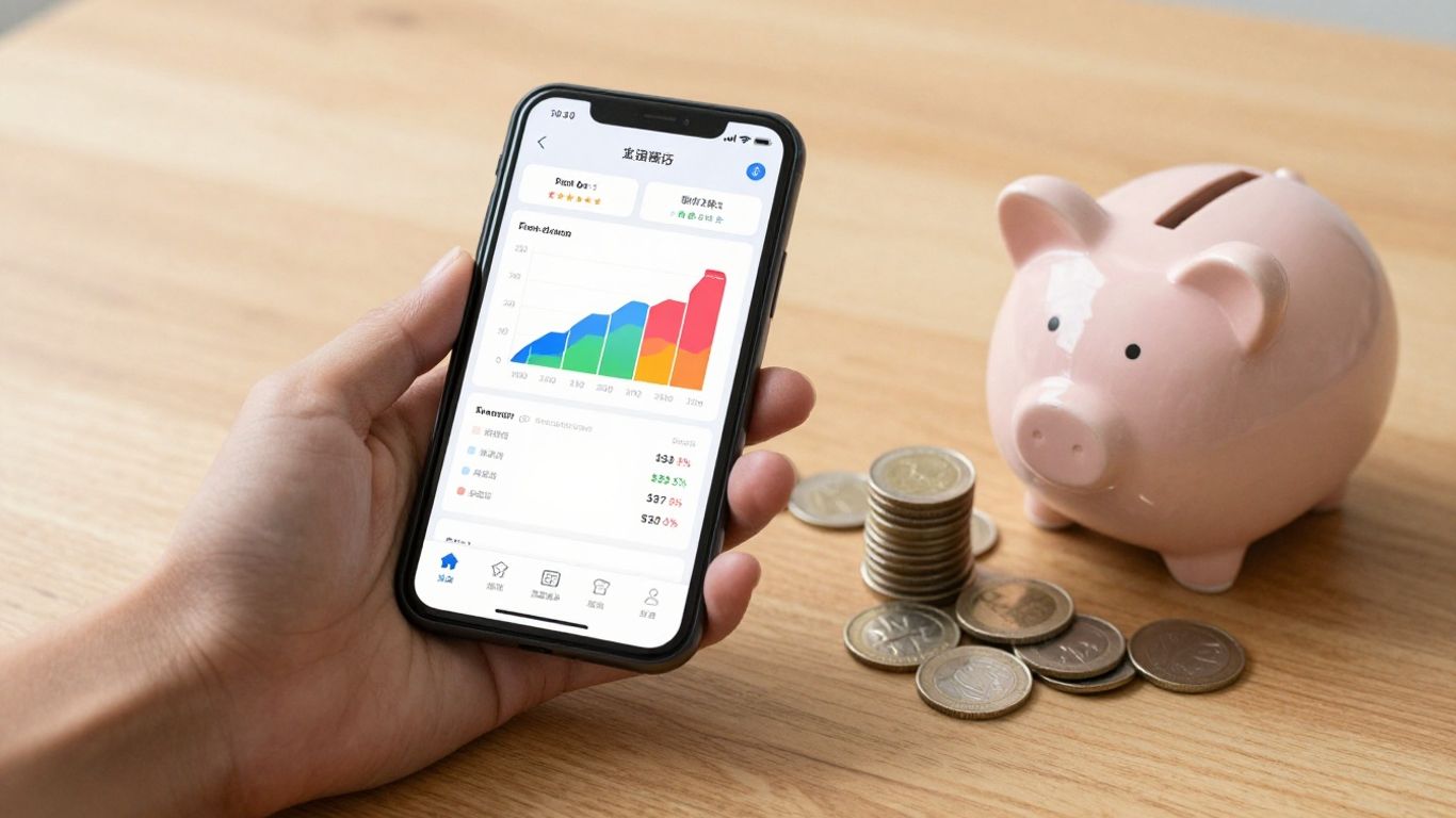 Aplicativo Guia Bolso para metas de economia e guardar dinheiro.