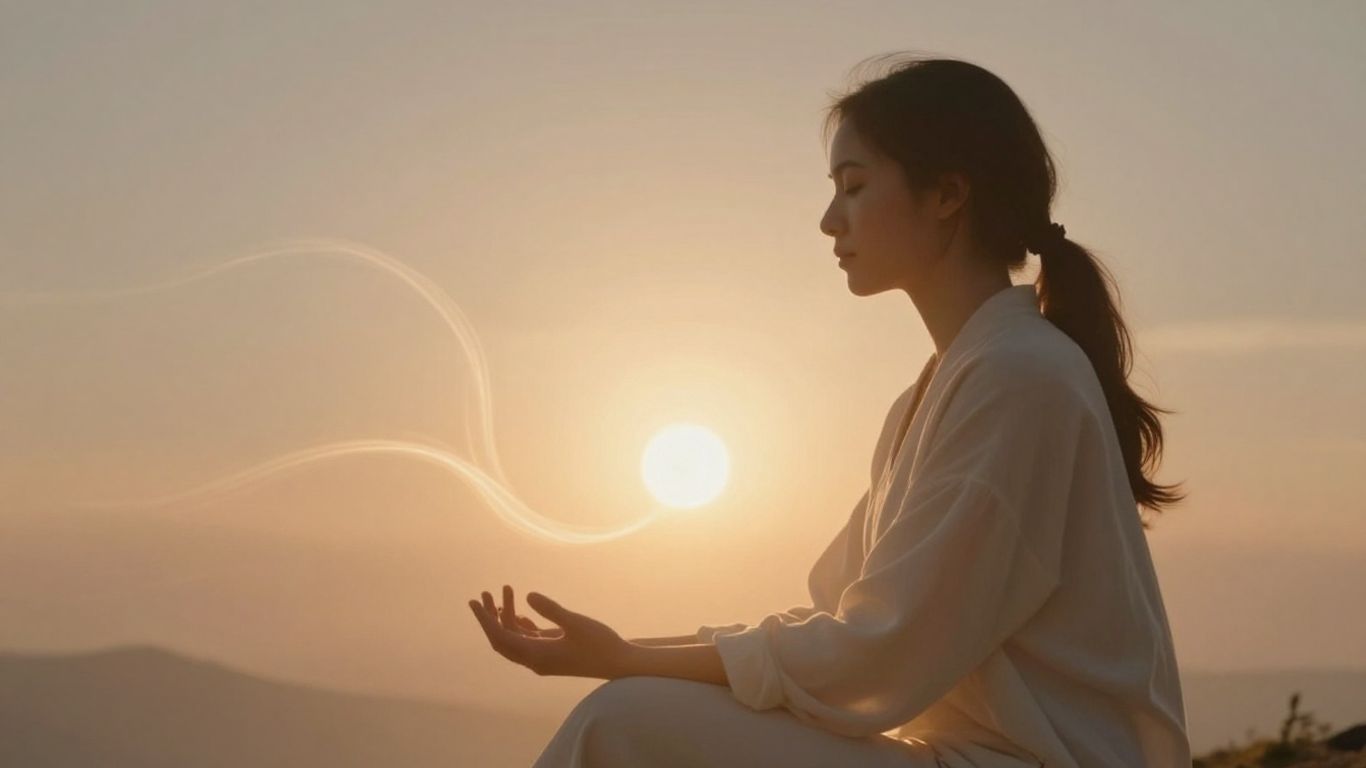 Énergie lumineuse et apaisante du soin Lahochi.