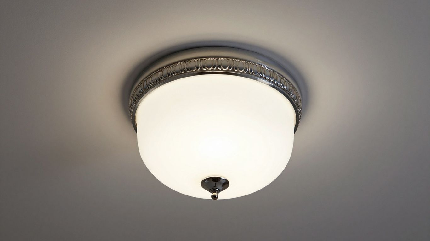 Kirsty Flush Fitting Dunelm ceiling light