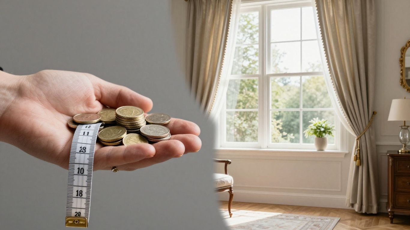 Window treatments and money for marketing budget