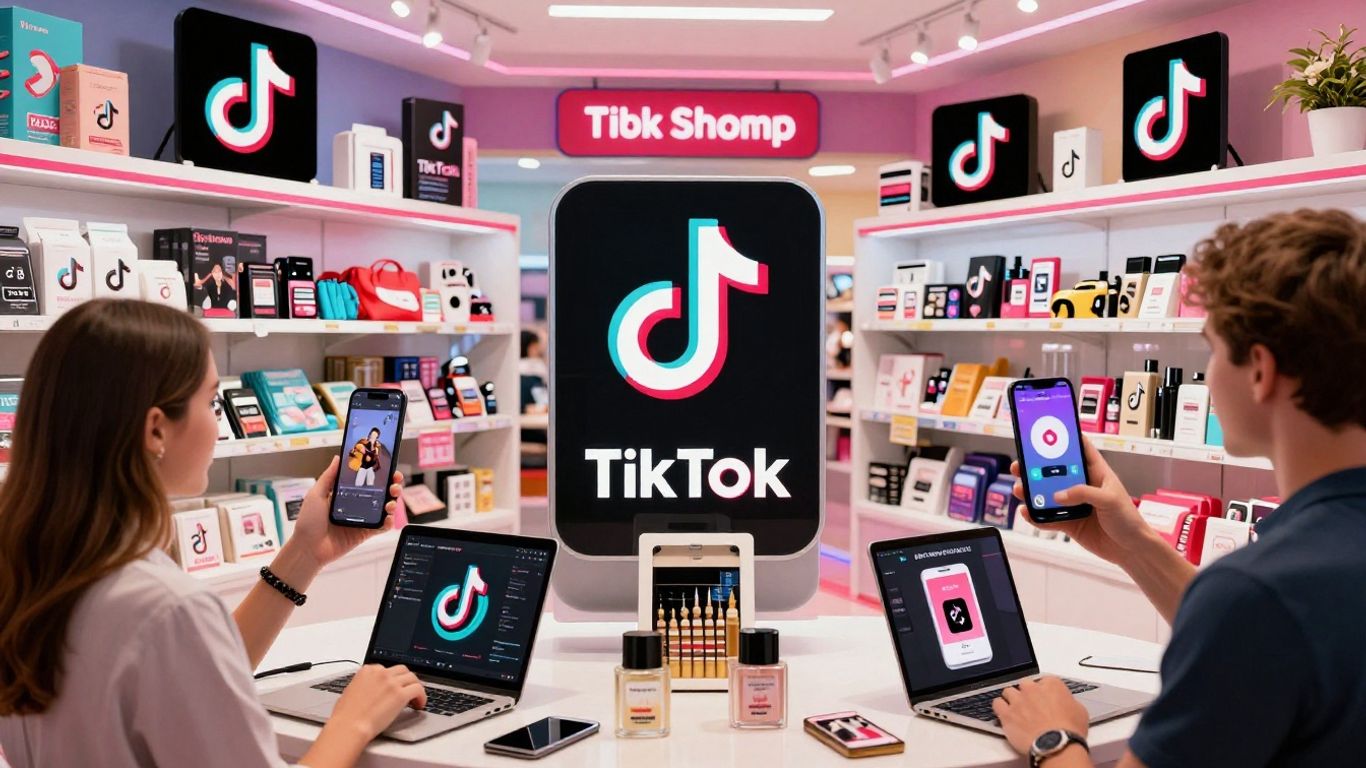 TikTok Shop growth and expansion visual