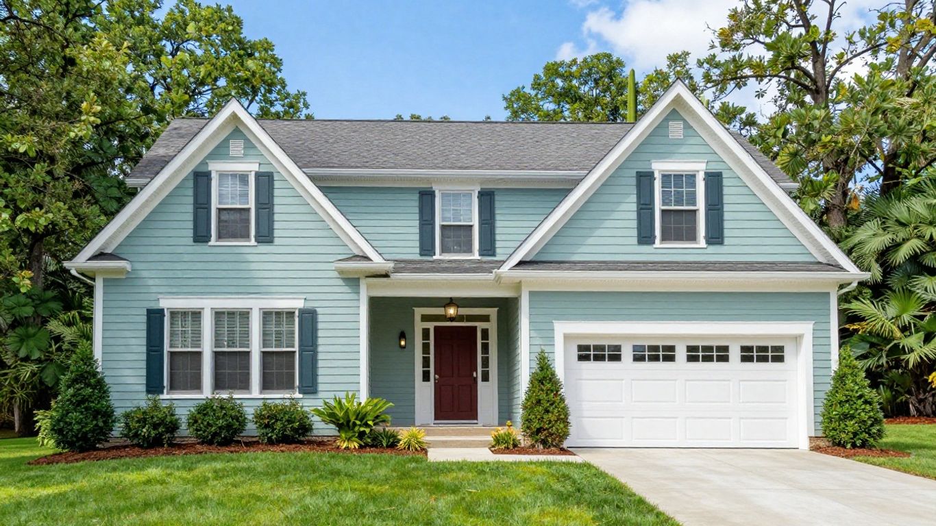 Dacula Georgia house exterior painting