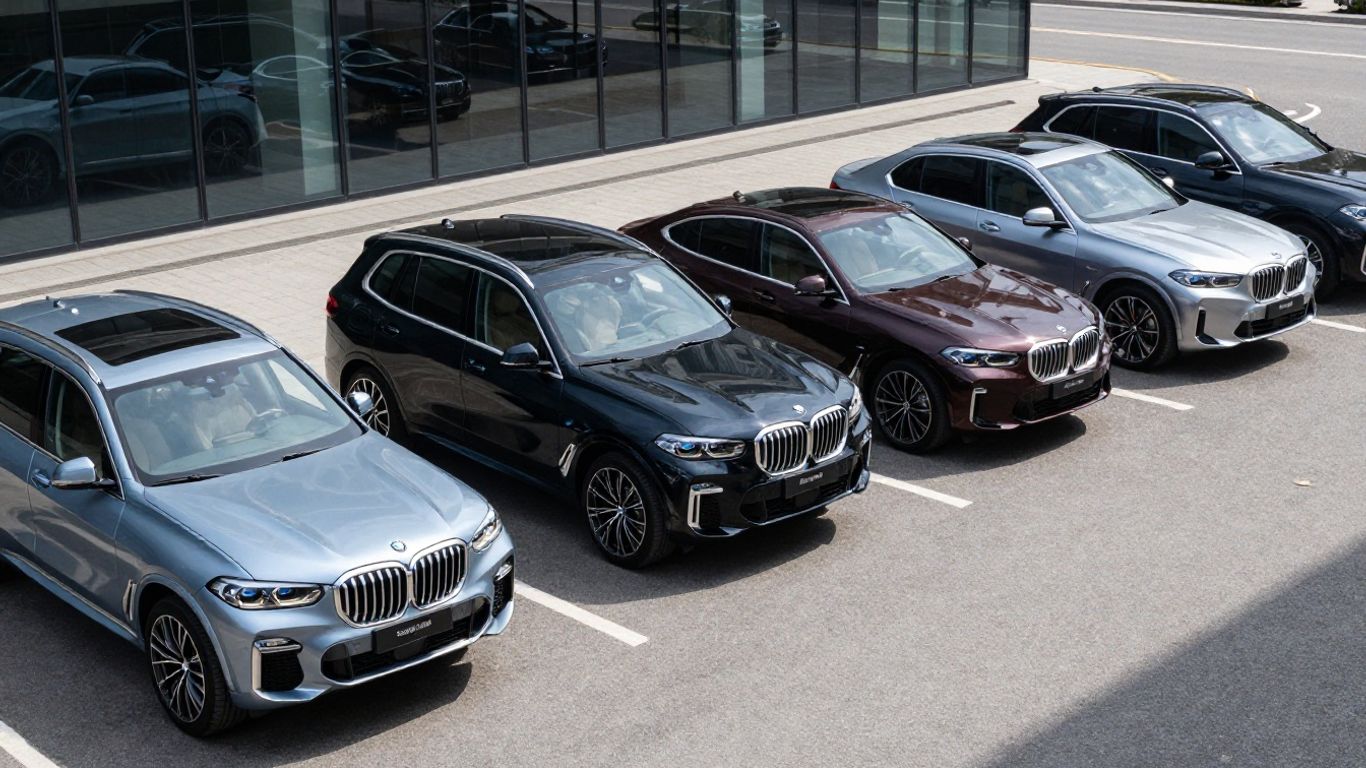 BMW SUV and crossover lineup