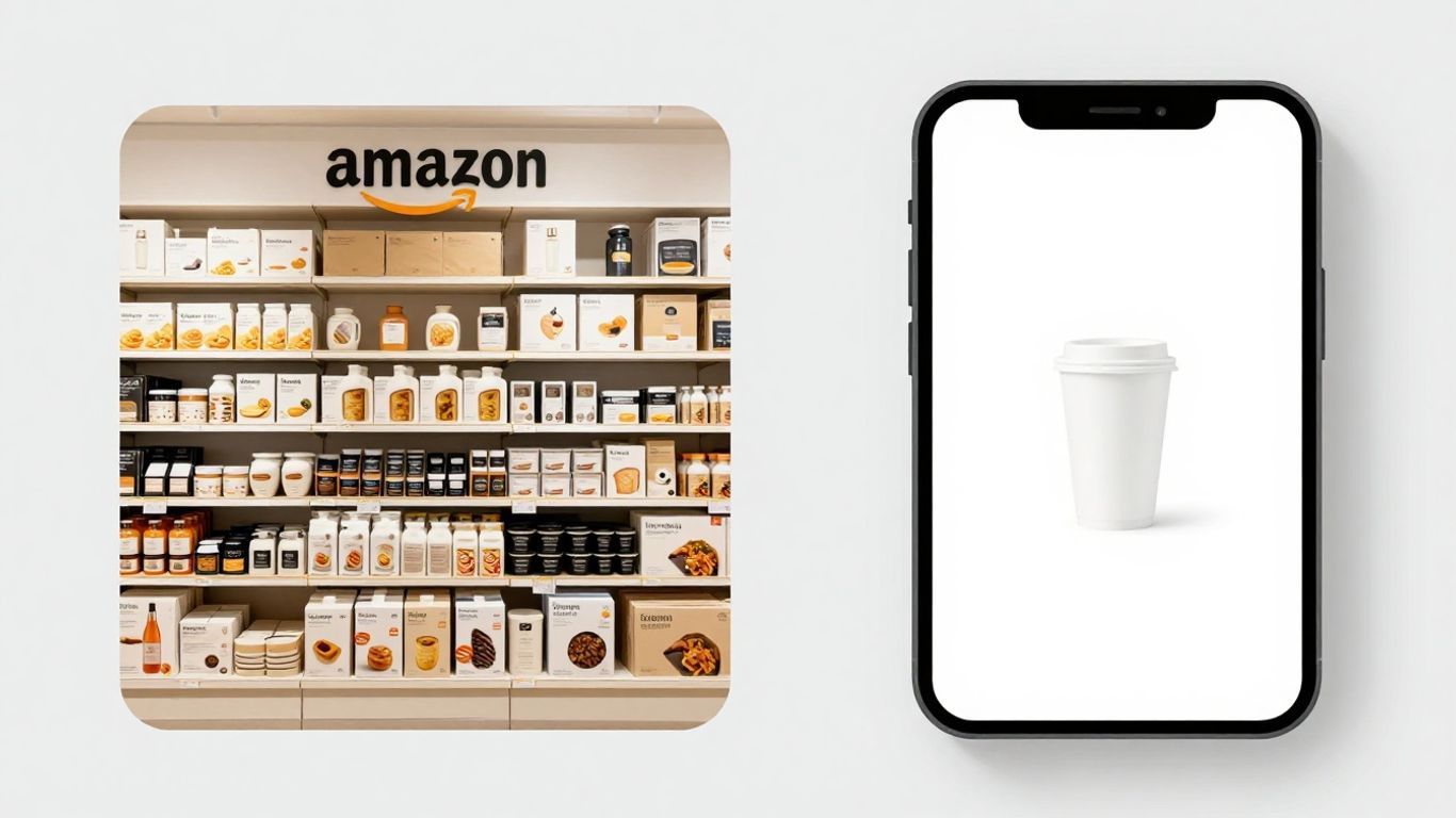 Amazon storefront versus digital product display