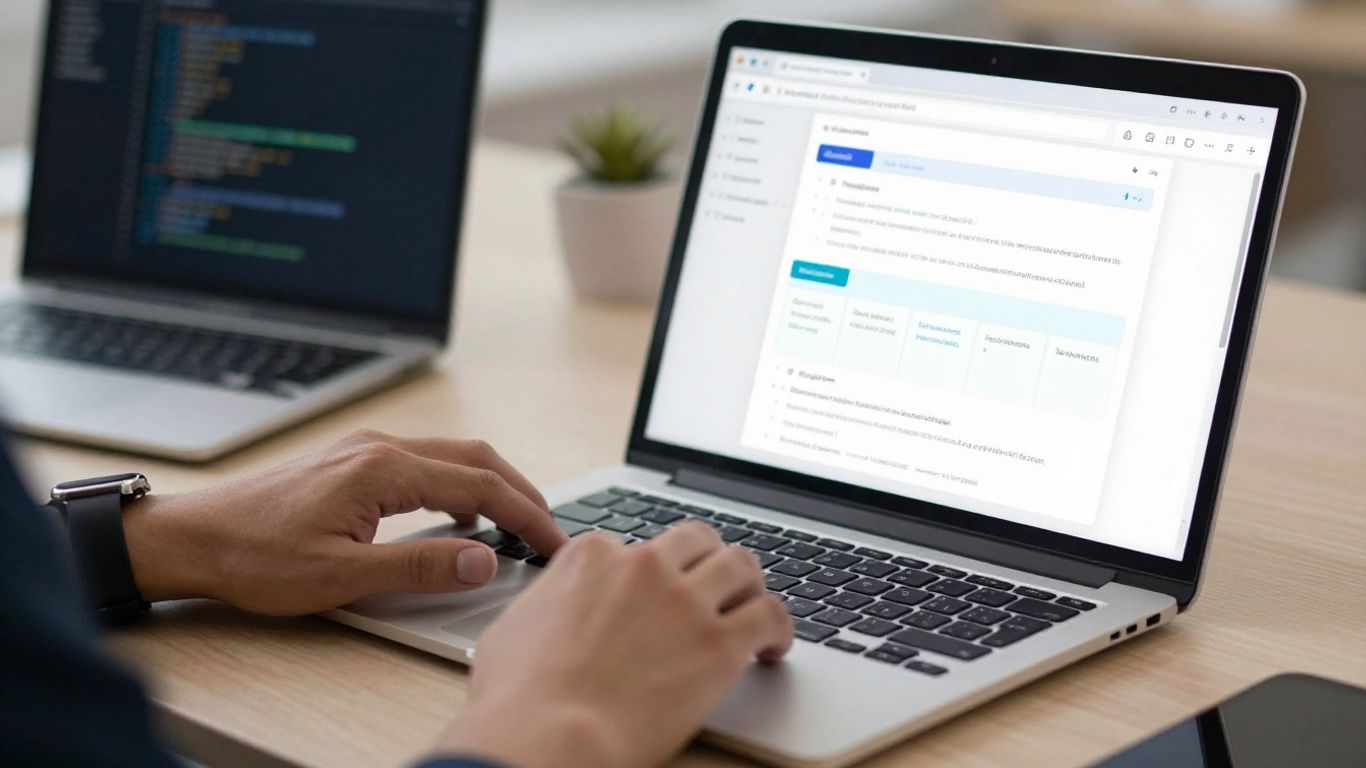 Developer reviewing content detection integration