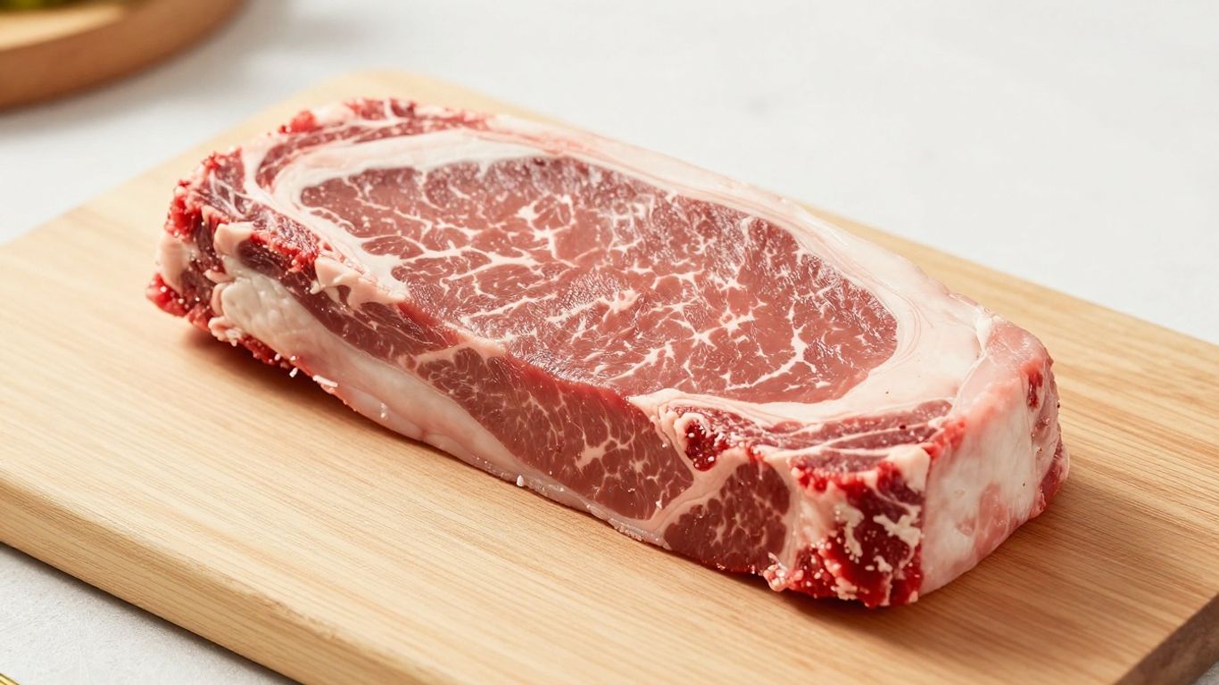 Quality beef brisket ready for smoking