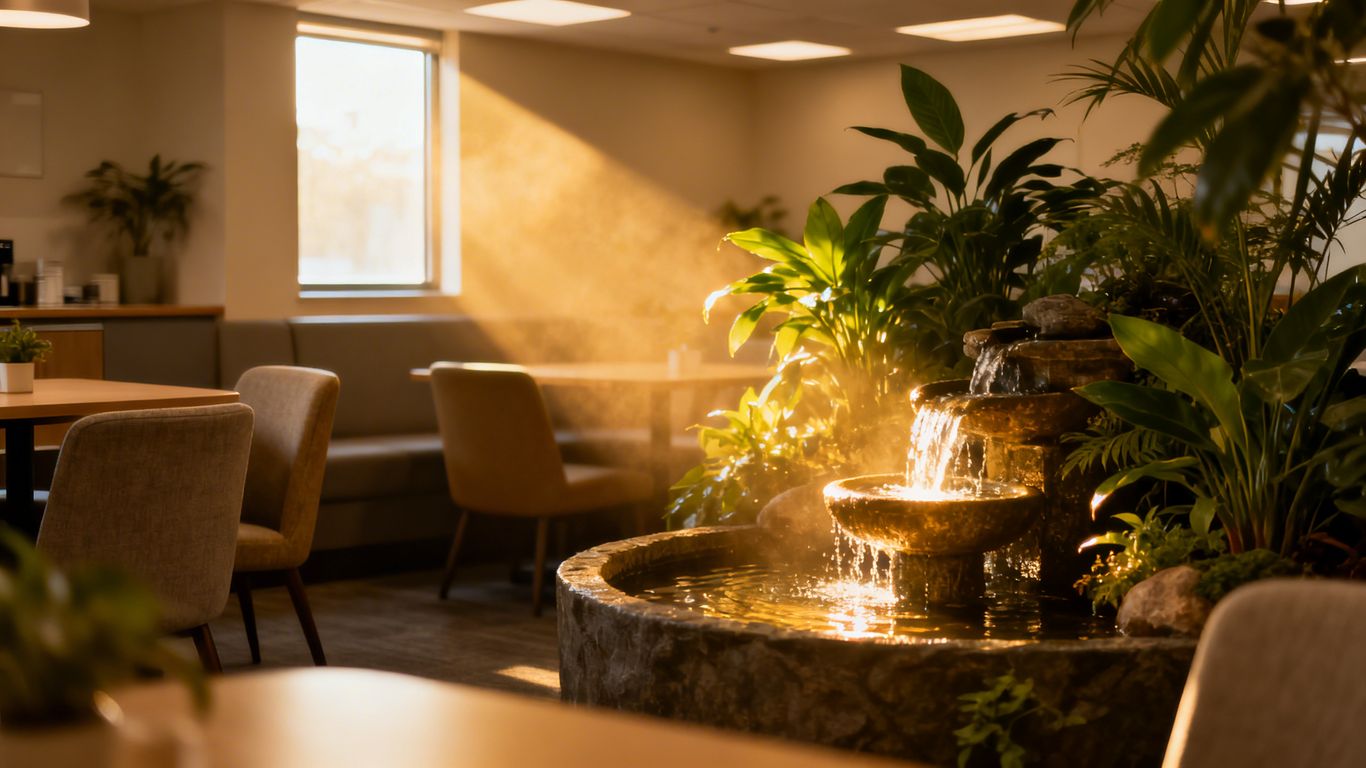 員工休息區的風水佈局