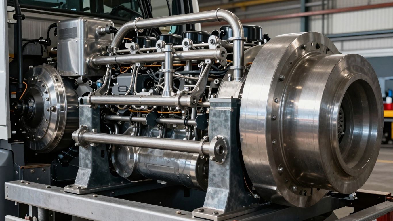 Mack truck engine