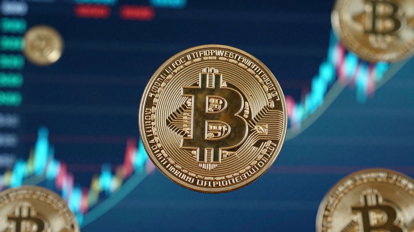 Cryptocurrency market trends and coin dynamics visualized.