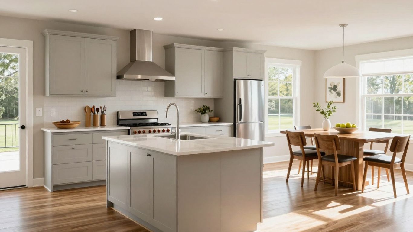 Modern kitchen remodel in Suwanee, Georgia