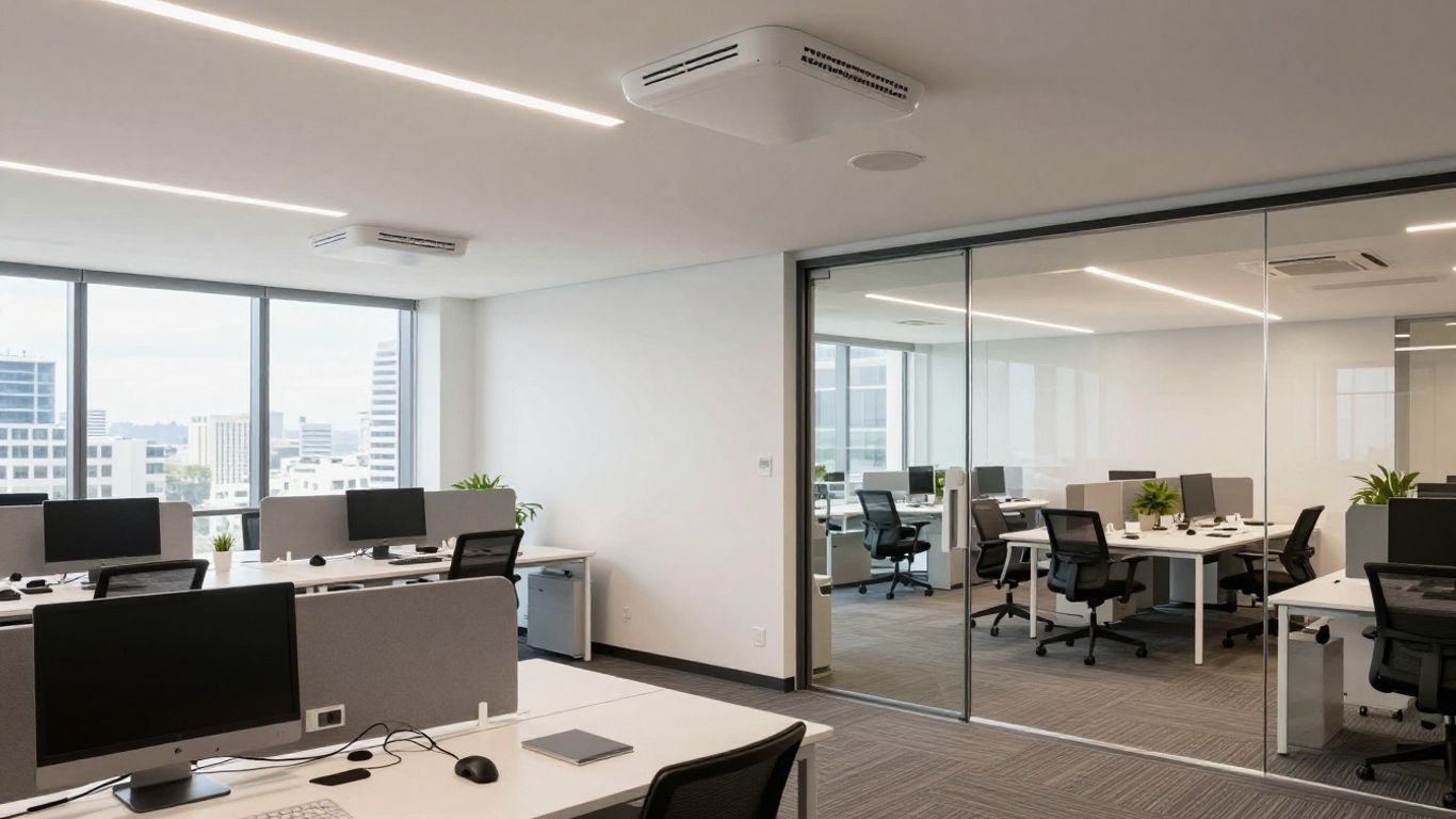 Business wifi access points across office