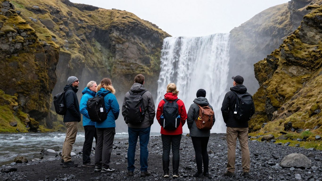 Touring Icelandic landscapes with expert guides