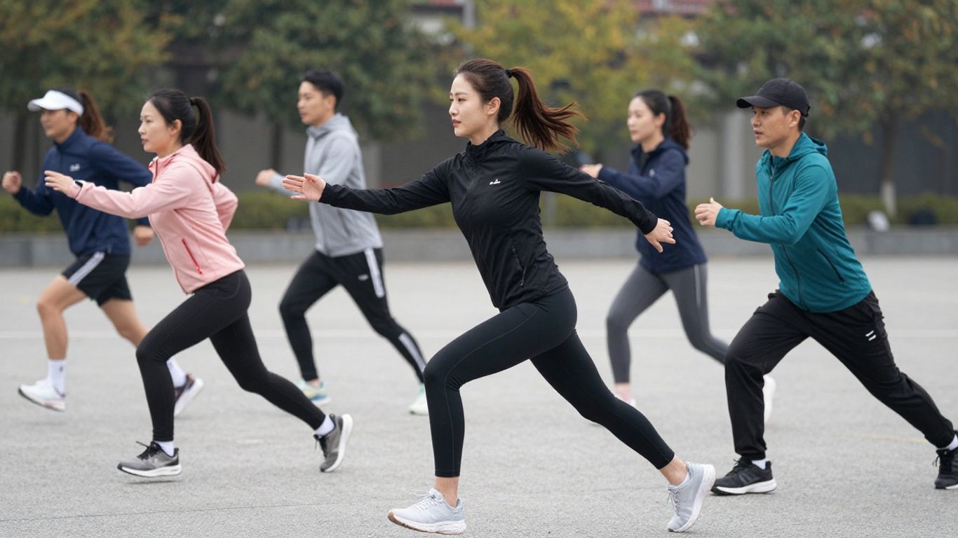 People in ONLY Sports Wear enjoying active lifestyles.