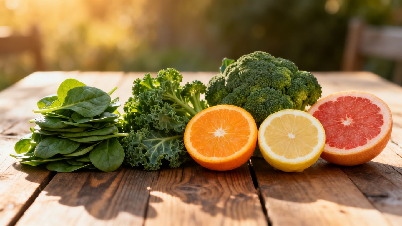 Préparation d'un repas équilibré riche en nutriments