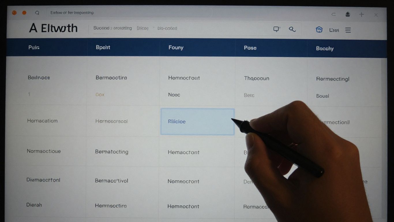 Hupport software booking interface with filled calendar slots.