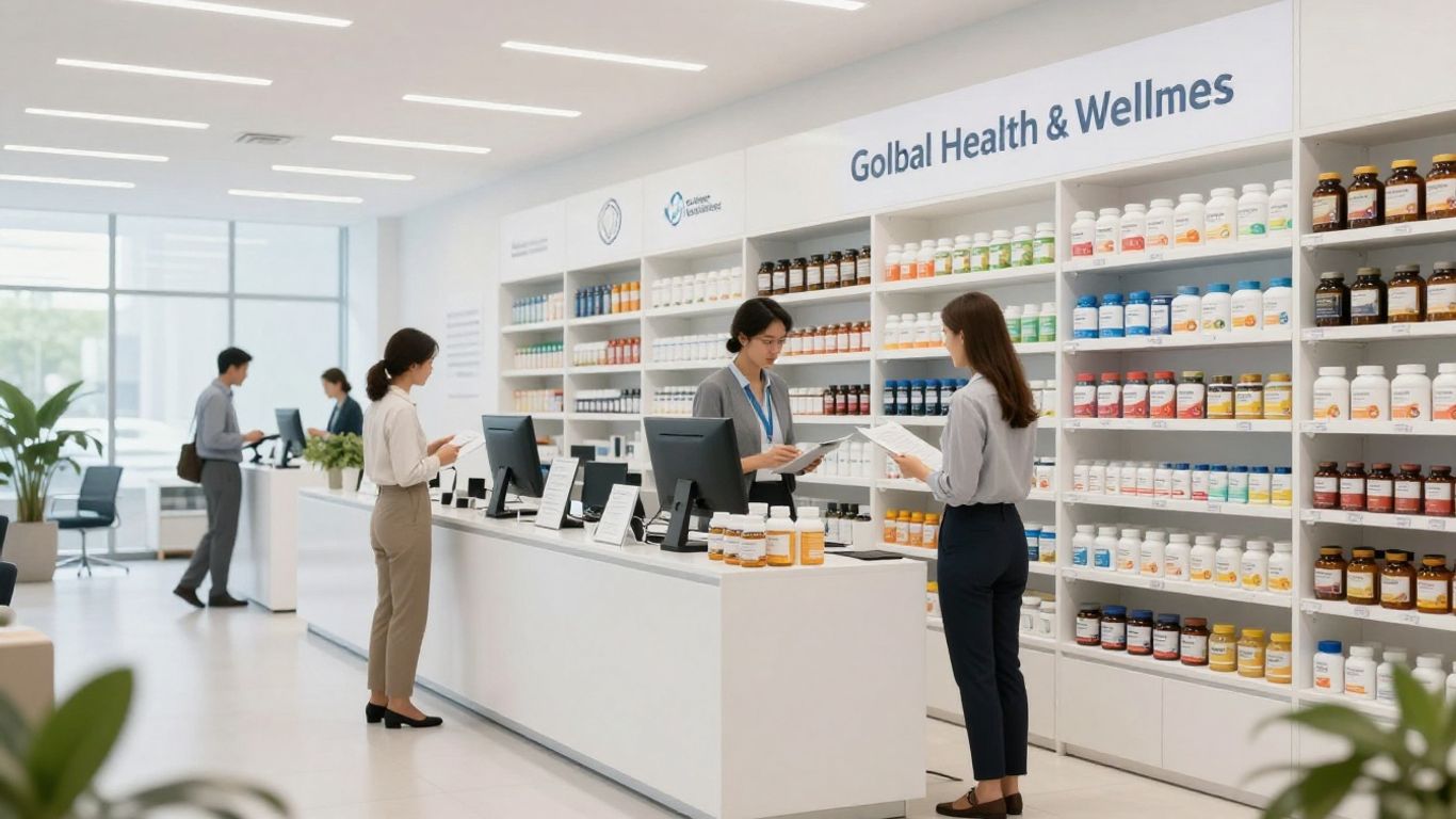 Global wellness distribution network