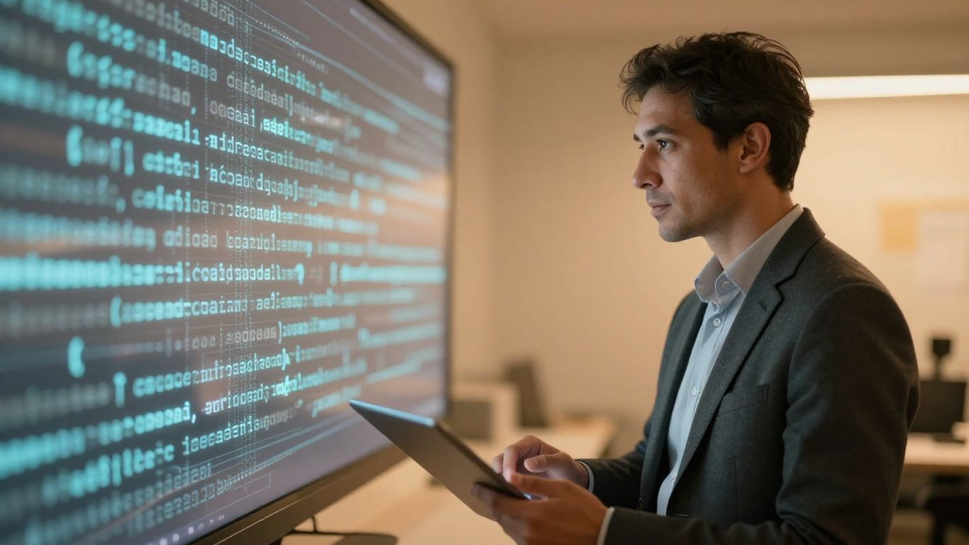 Australian small business owner looking towards AI future