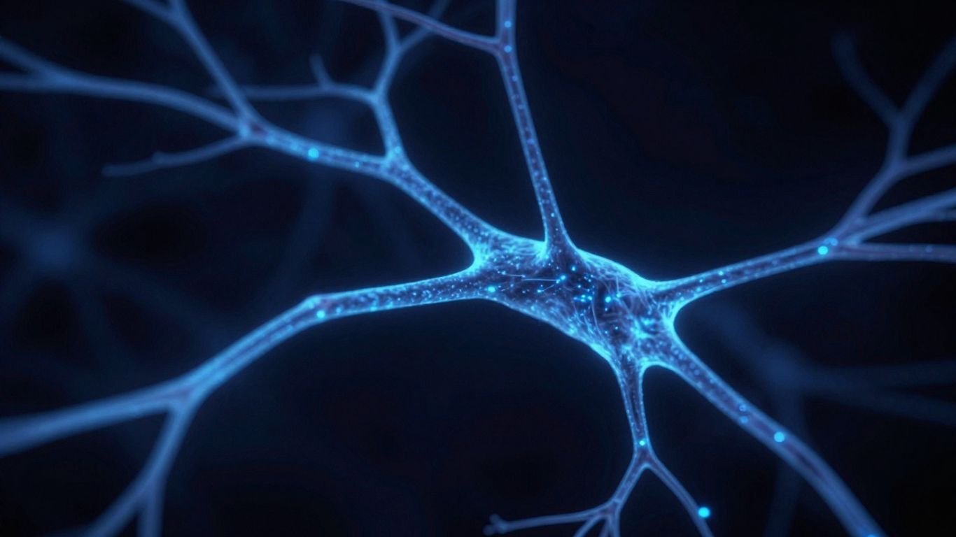 Complex network of neural connections
