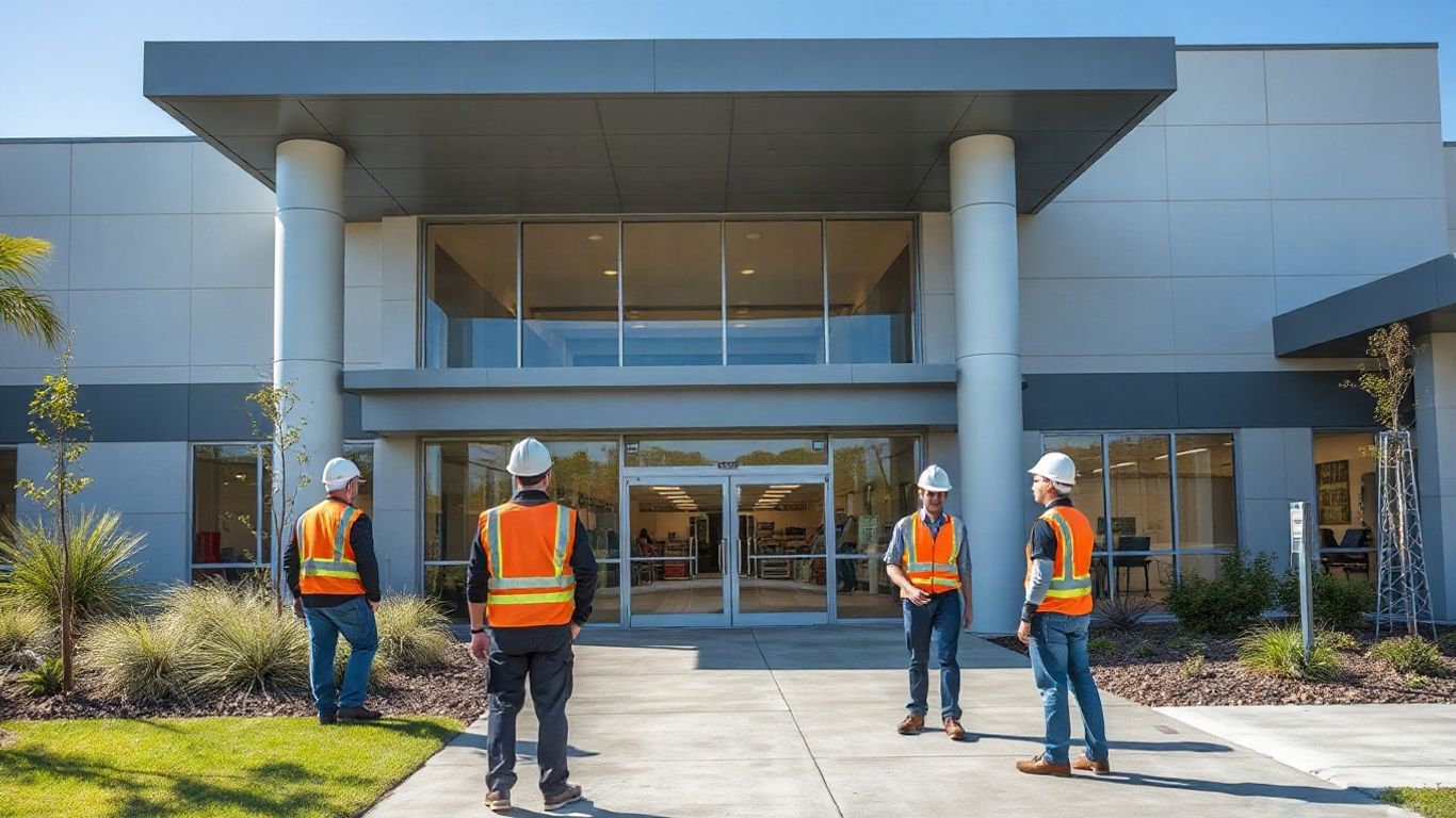 Completed modern facility prepared for handover