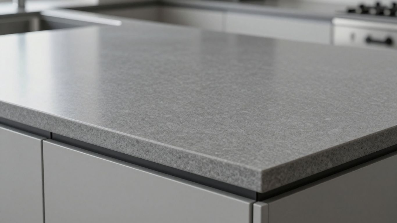 Durable laminate sheet kitchen countertop