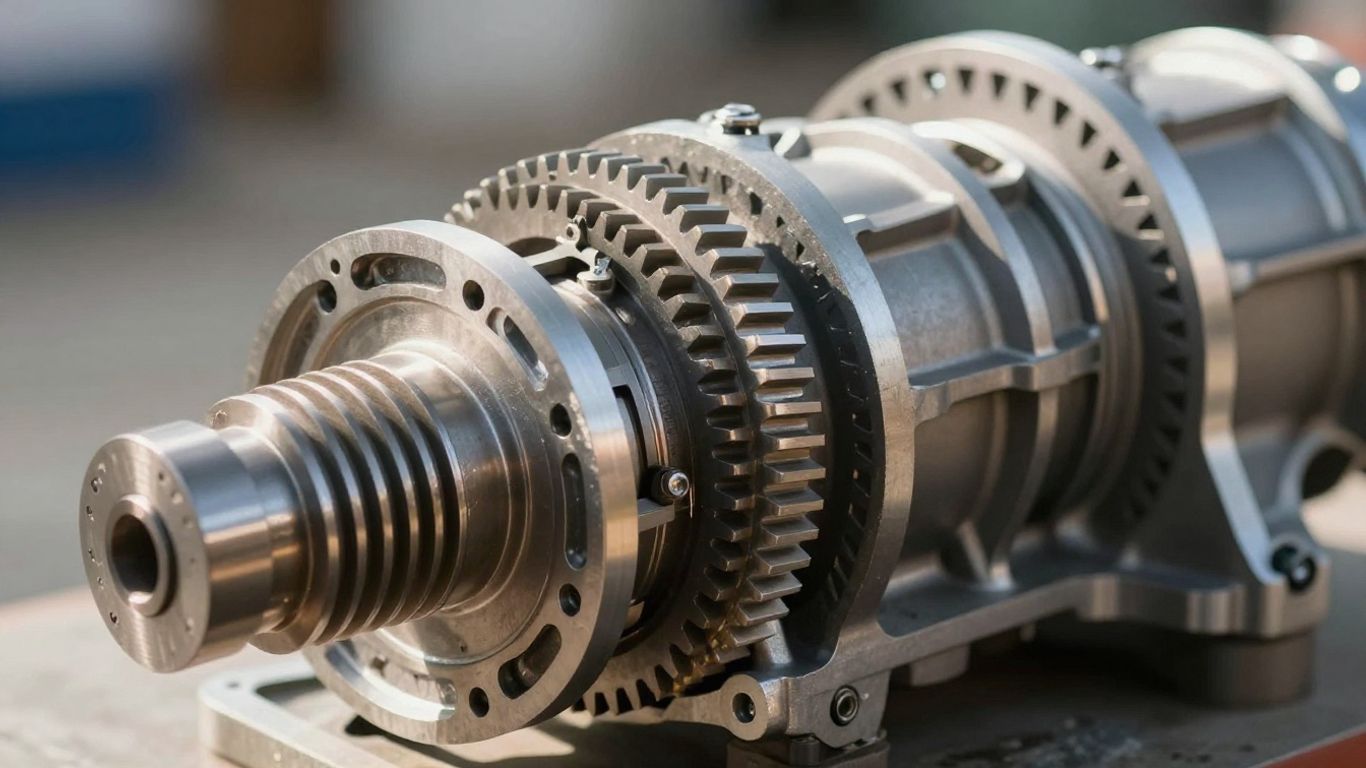 Chrysler gearbox ready for installation