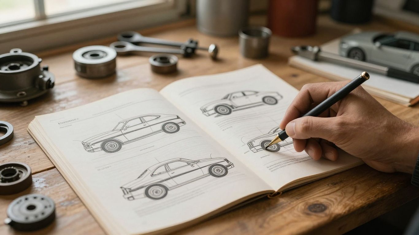 Digital tools for car restoration