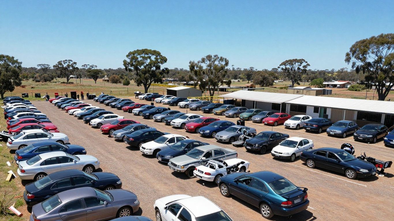 Professional auto wrecking facility in Brisbane