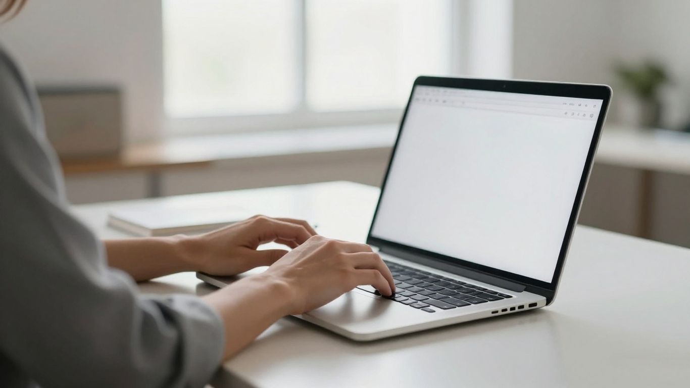 Support representative assisting a user with website settings