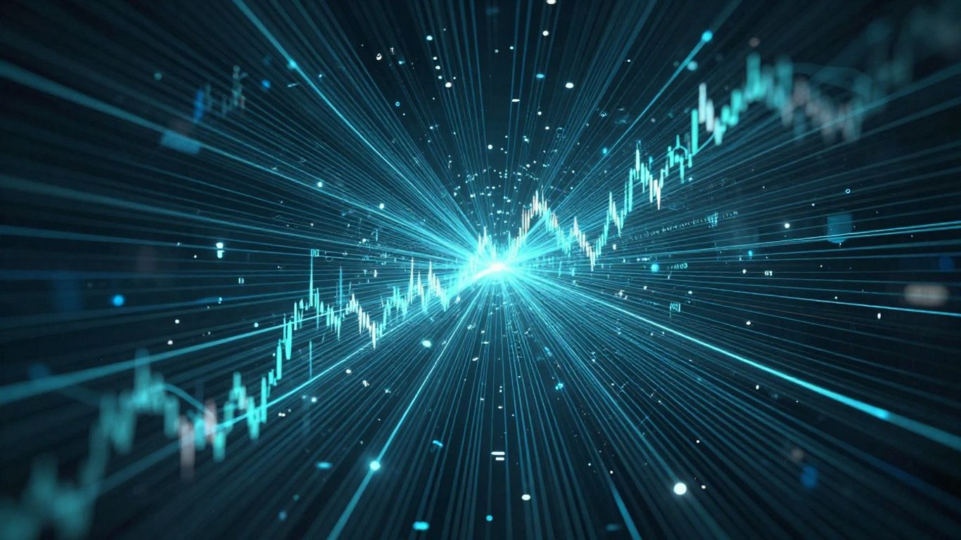 Abstract digital pathways and data streams