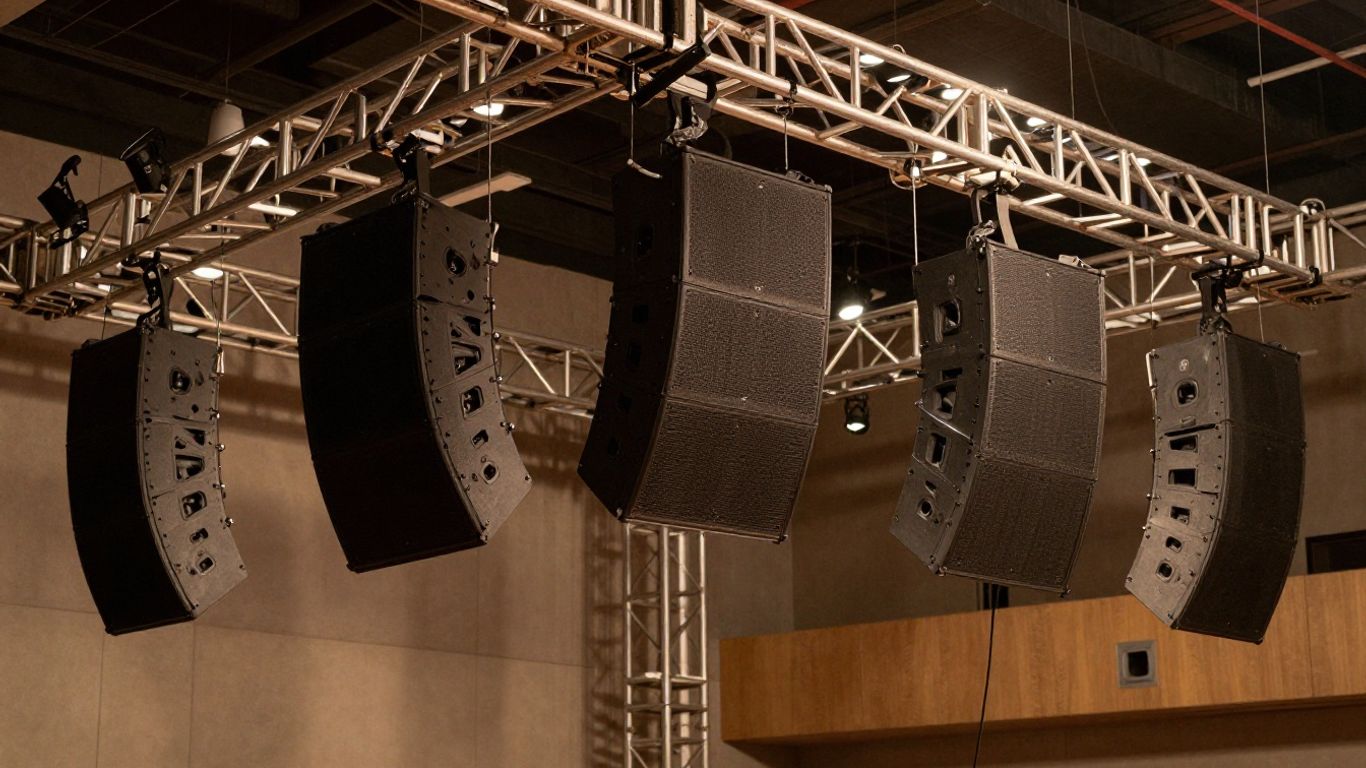 Line Array Speaker Rental — When to Choose It and What to Expect