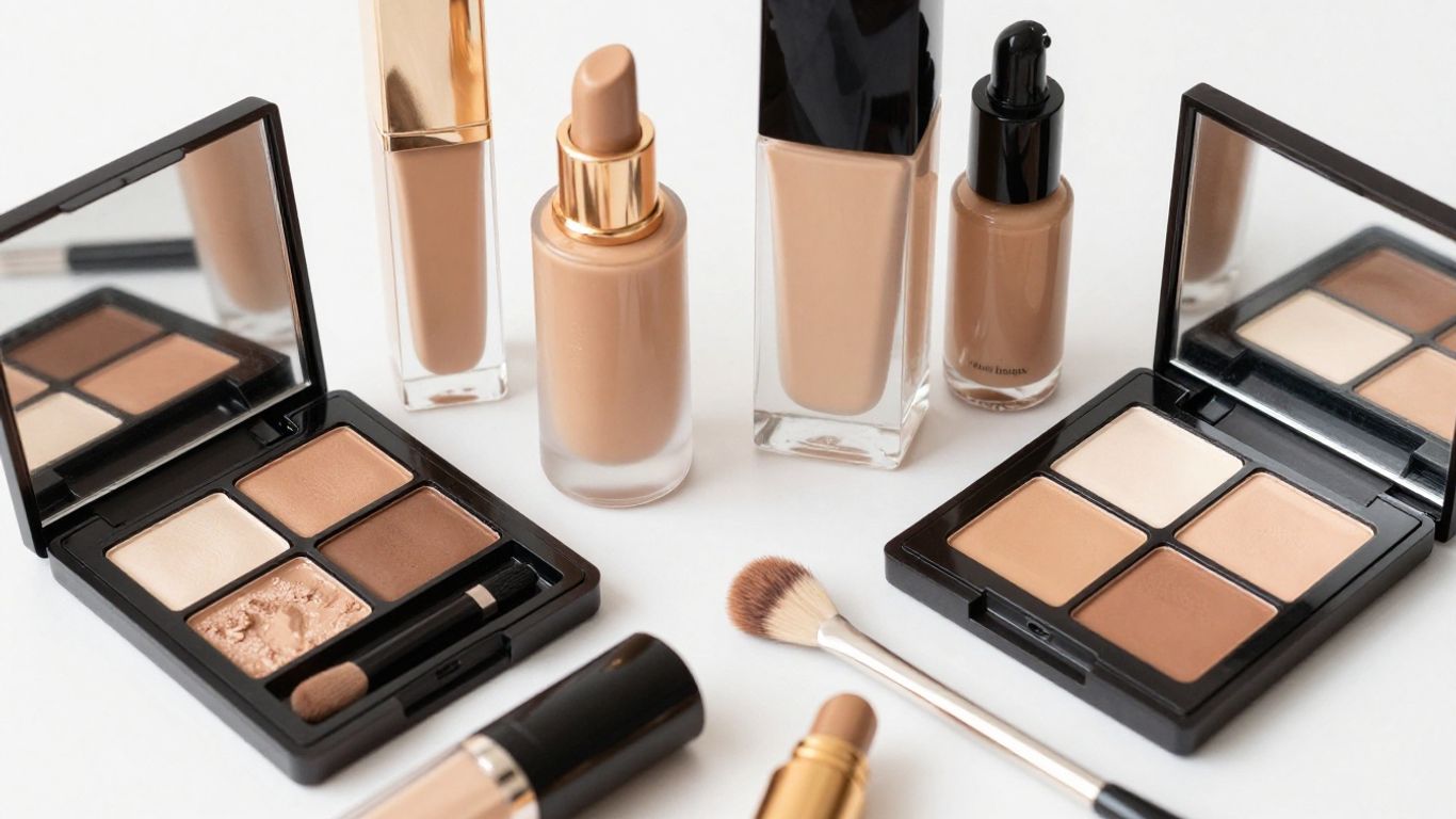 Non-comedogenic makeup products for acne-prone skin.