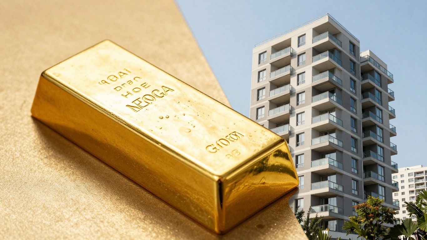 Or et immobilier, investissement contre l'inflation.