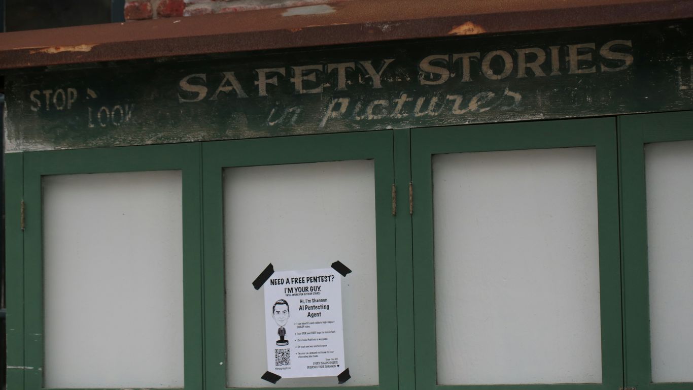 Safety stories in pictures sign